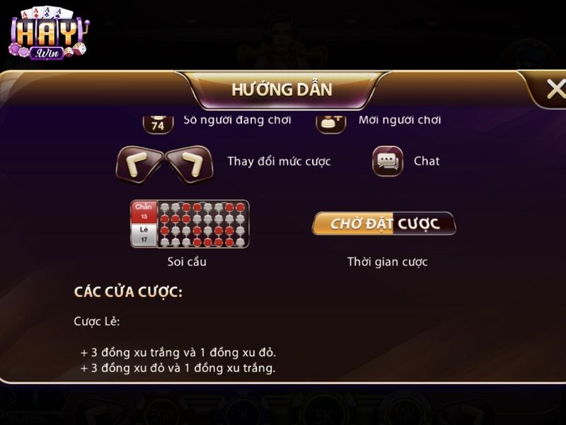 Luật chơi xóc đĩa được nhà cái HAYWIN quy định