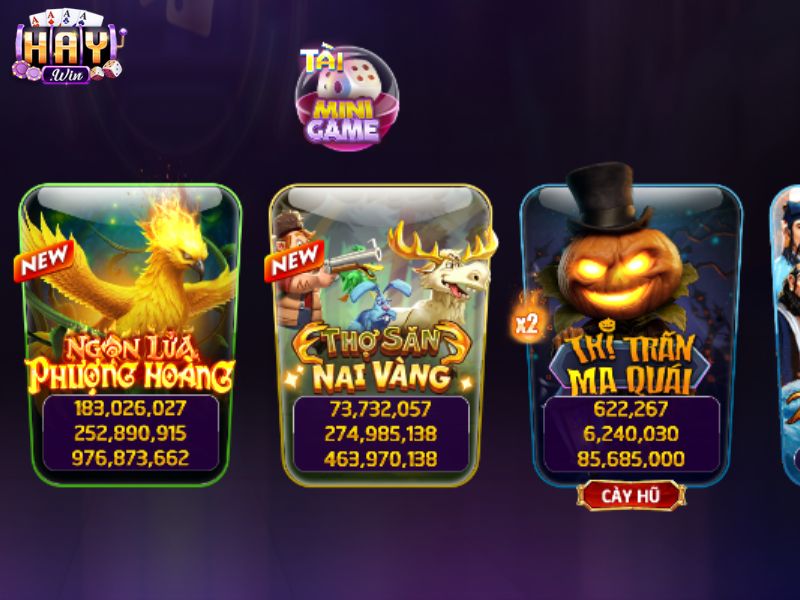 Nổ Hũ HAYWIN quy tụ nhà cung cấp hàng đầu