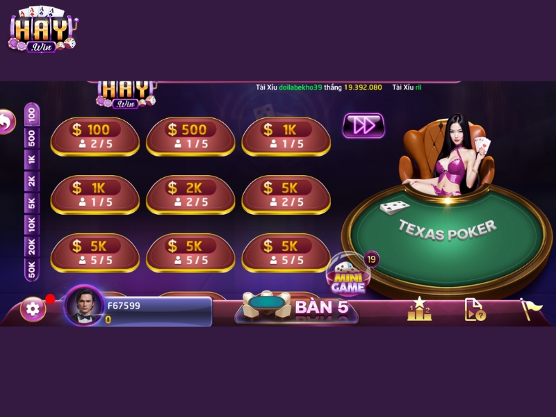 Nhiều bàn chơi phù hợp với tất cả anh em