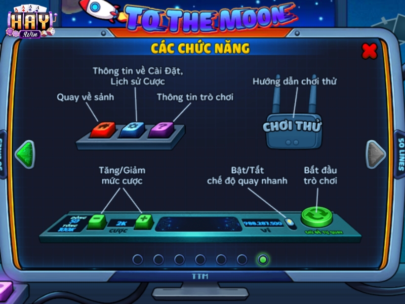 Những tính năng hỗ trợ trong quá trình chơi 