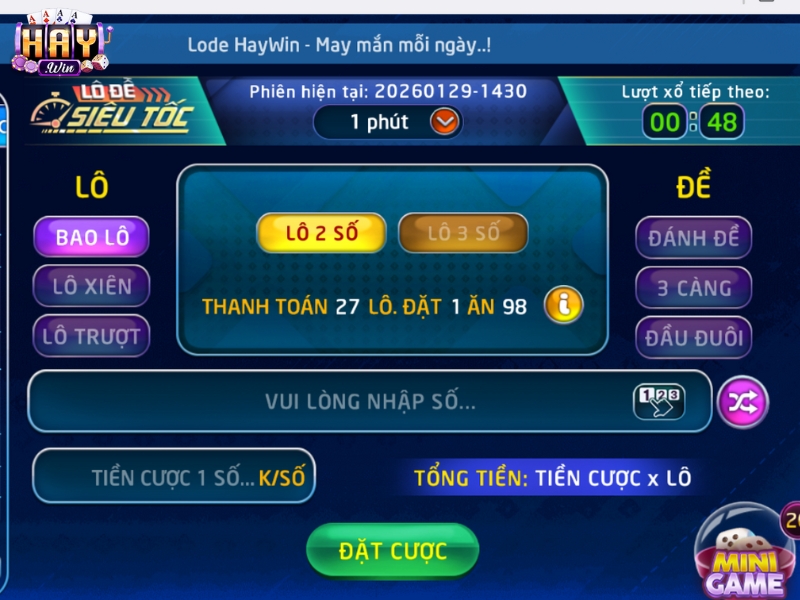 Tìm hiểu chung về tựa game lô đề siêu tốc tại HAYWIN